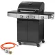 FIELDMANN 11,5 kW, 3+1 égőfejes gáz grill FZG 3013