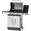 FIELDMANN 9kW/2,5kW, 3+1 égőfejes INOX gáz grill FZG 3011