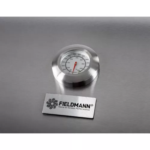 FIELDMANN 9kW/2,5kW, 3+1 égőfejes INOX gáz grill FZG 3011