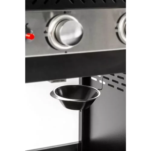 FIELDMANN 9kW/2,5kW, 3+1 égőfejes INOX gáz grill FZG 3011