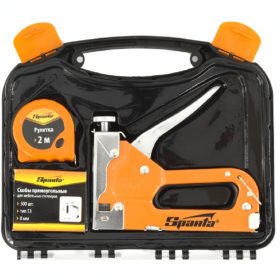 SPARTA tűzőgép szett kofferben 53-as típus kapcsok 500db