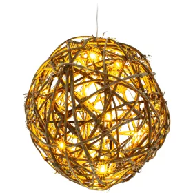 RETLUX RXL 257 karácsonyi rattan dekorgömb, 20cm, 10 LED