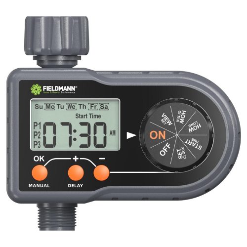 FIELDMANN LCD digitális öntöző vezérlő időzítő FZH 2020