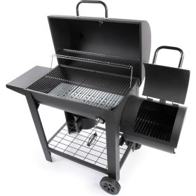   Fieldmann garázsvásár faszenes grillsütő 2in1 füstölővel FZG 1018