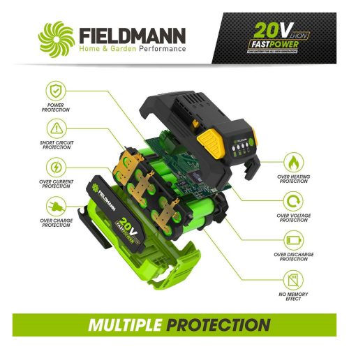 FIELDMANN 20V 8.0Ah akkumulátor FDUZ 79080