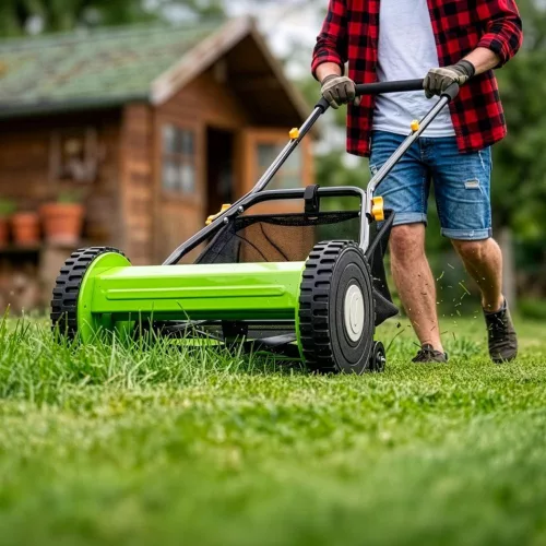 FIELDMANN 300mm hengerkéses fűnyíró FZR 1005