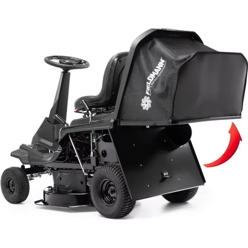 FIELDMANN 61cm 224 cm³, 4.4 kW, ráülős benzines fűnyíró traktor