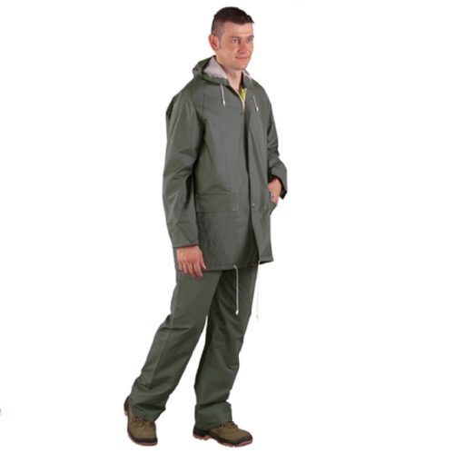 COVERGUARD kapucnis sav- és lúgálló esőkabát L-es