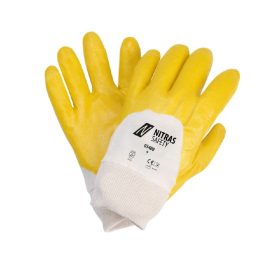 KOELNER L/9 pamut cérnakesztyű nitril mártással