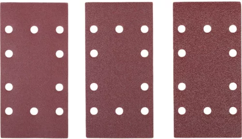 Ryobi 10db 95X188mm  csiszolópapír rezgőcsiszolókhoz, perforált, tépőzáras TSA10