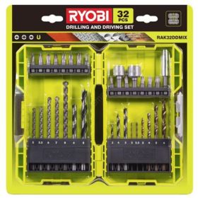   Ryobi 30 részes vegyes fúró- és csavarozókészlet RAK32DDMIX