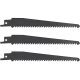 Ryobi 3db 150mm szablyafűrész lap, pótlap RY18PSA-0 kerti ágfűrészhez RAC260