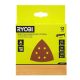 Ryobi 12 db-os multitool perforát csiszolólap szett univerzális RAKMT95
