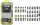 RYOBI 45 részes IMPACT TORQUE bitszett, ütvecsavarozókhoz RARXSD45
