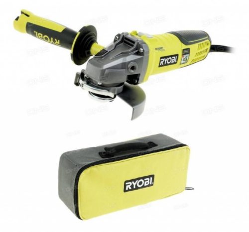 Ryobi 800W 125mm sarokcsiszoló táskában RAG800-125S