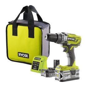   Ryobi 18V 50Nm akkus ütvefúró-csavarozó szett 4.0Ah+2.0Ah R18PD3-242S