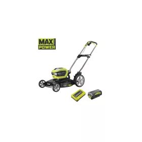   Ryobi 36V 51cm akkus szénkefe nélküli mulcsozó fűnyíró szett 1x4.0Ah RY36LMMX51A-140 MAXPOWER