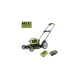 Ryobi 36V 51cm akkus szénkefe nélküli mulcsozó fűnyíró szett 1x4.0Ah RY36LMMX51A-140 MAXPOWER