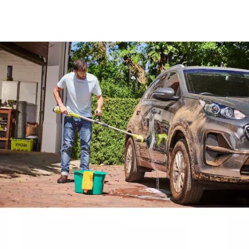 Ryobi 18V akkus teleszkópos kerti súroló szett töltő+ 1X 2.0Ah akku R18TPS-120G