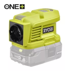   Ryobi ONE+™18 V 150/300W akkus inverter AC 2X USB LED lámpa SOLO RY18BI150A-0