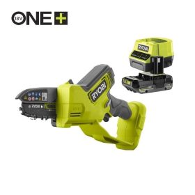   Ryobi ONE+ 18V 10cm akkumulátoros kézi láncfűrész 1x2.0Ah RY18PSX10A-120