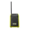 RYOBI 18V akkus DAB rádió Bluetooth-szal AM/FM/DAB vétel, SOLO, 10W RRDAB18-0
