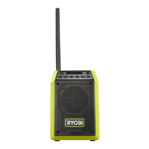 RYOBI 18V akkus DAB rádió Bluetooth-szal AM/FM/DAB vétel, SOLO, 10W RRDAB18-0