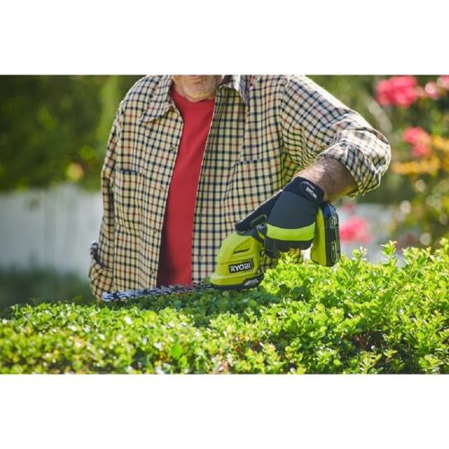 RYOBI 18V akkus bokorformázó, szegélyvágó (1×2.0Ah akku, töltő, koffer) – RY18GSA-120T