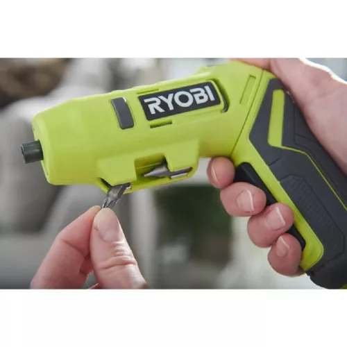 RYOBI 4V revolvertáras csavarozó, 2.0 Ah akkumulátorral, USB-C RSDP4-120G