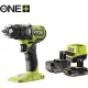 RYOBI 18V akkus ütvefúró- csavarbehajtó szett RPD18BL1-2C42S ONE+ (1x 2.0Ah/1x 4.0Ah akku+ töltő)