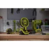 RYOBI 4V akkus csíptethető ventilátor szett 1×2.0 Ah akku+ USB-C töltőkábel, RCF-120G
