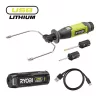 RYOBI 4V melegenvágó (hungarocellvágó) szett 2,0 Ah akku+USB-C töltőkábel, RHC4-120G