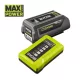 RYOBI 36V akkupack, 1×4.0 akku+ töltő Ah RY36BK17B-140