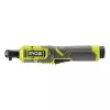 RYOBI 4V 1/4"-es racsnis kulcs szett 2,0 Ah akku, USB-C töltőkábel, RR14W4-120G