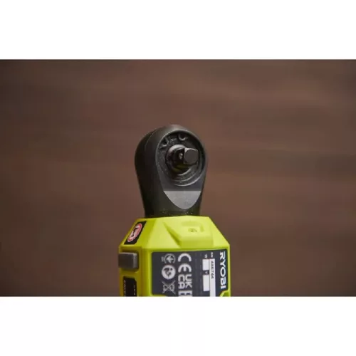 RYOBI 4V 1/4"-es racsnis kulcs szett 2,0 Ah akku, USB-C töltőkábel, RR14W4-120G