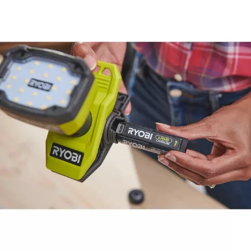 RYOBI csiptethető munkalámpa, SOLO, USB-C RLC4-0