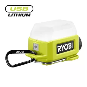 RYOBI térmegvilágító lámpa, SOLO, USB-C RLA4-0