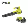 RYOBI 18V lombfújó (160 km/h, 9.9 m³/perc, 1×4.0Ah akku + töltő) RY18BLB-140