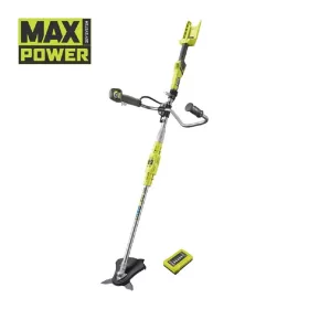   RYOBI 36V fűkasza SOLO – 30 cm, Tri-Arc+™ kés, Vertebrae™ heveder, kétkaros fogantyú – RBC36X26BG2-0