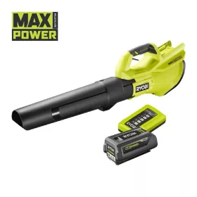   RYOBI 36V lombfújó szett, 193 km/h levegősebesség, 1×4.0Ah akku+ töltő RY36BLB-140