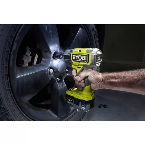 RYOBI 18V 900Nm ütvecsavarozó, brusless motor, 13 mm (½”), SOLO, RIW18BL-0
