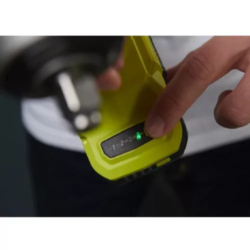 RYOBI 18 V szénkefe nélküli kompakt ütvecsavarbehajtó, 450 Nm , 13 mm (½”) , LED, akkumulátor és töltő nélkül RIW18CBL-0