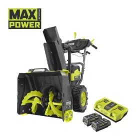   RYOBI 36 V hómaró 56 cm, 2x 5.0Ah akkumulátorral és töltővel RY36STX56A-250