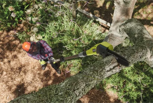 Ryobi  18V teleszkópos sövényvágó+ ágvágó láncfűrész szett (18V ONE+) RPP1820PT1845‑120 Combokit