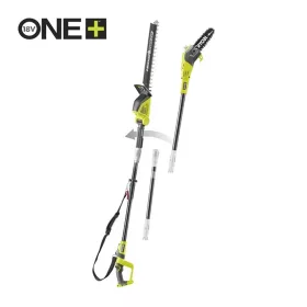   RYOBI 18V 20cm teleszkópos fűrész+ 45cm sövénynyíró szett, 4m,  ONE+™ SOLO OPP1820PT1845-0 