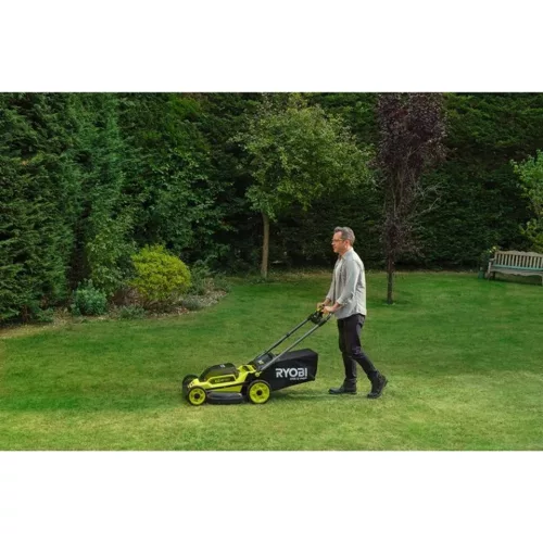 RYOBI 51cm 18V akkus fűnyírógép multimulch csak készülék RY18LMXSP51A-0