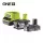 RYOBI 18 V akkupack töltő+2x4.0 Ah Li-Ion akkumulátor