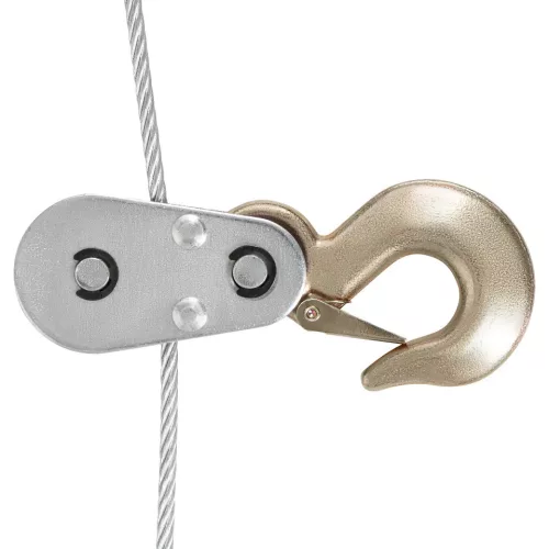 MTX karos drótköteles csörlő 2 T húzás, 0,8 T emelés, 2,2m, 1 racsnis