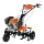 MTX 212 cm³ 100cm motoros rotakapa, 3 sebesség öntöttvas sebességváltó, 3x4 kapatag, DTE-209 D