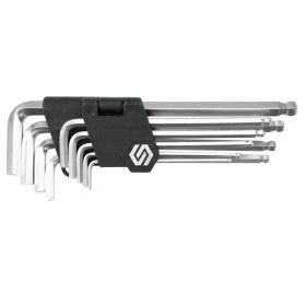 Vorel 2,5-10mm 9 részes gömbfejű imbuszkulcs készlet